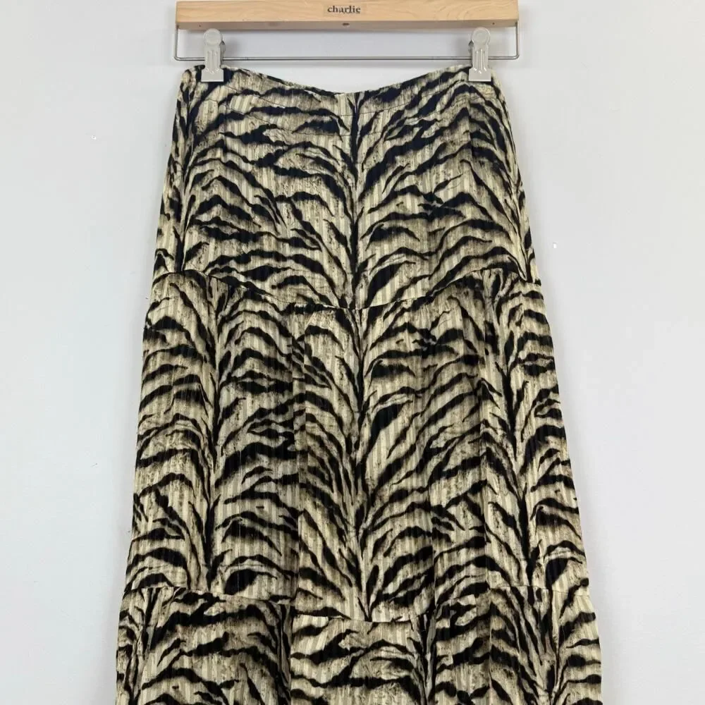 ba&sh Iva Zebra Print Skirt 🧡